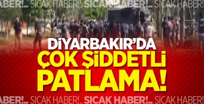 Diyarbakır´da Patlama Yaralılar Var