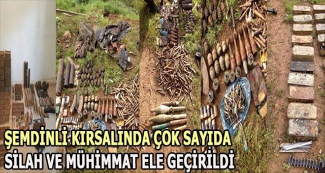 VATANDAŞIN İHBARI PKK´NIN CEPHANELİĞİNİ ORTAYA ÇIKARDI