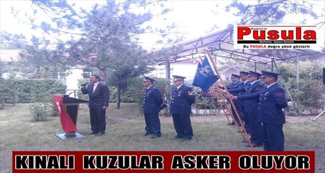 KINALI KUZULAR ASKER OLUYOR