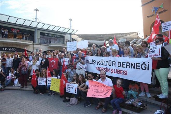 MERSİN´DE ´KİLİS´E DESTEK´ EYLEMİ