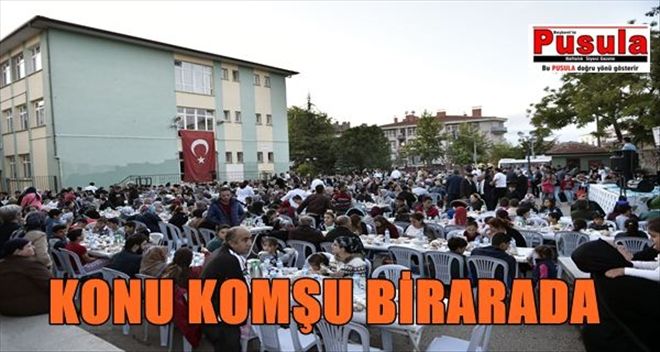 MAHALLEDE İFTAR VAR