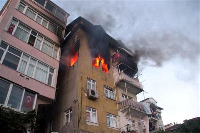 ZONGULDAK´TA EV YANGINI: 1 ÖLÜ