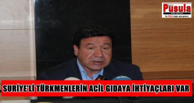 SURİYELİ TÜRKMENLER GIDA VE BEBEK MAMASI İSTİYOR
