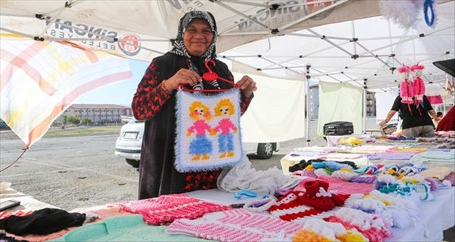 SİNCANLI HANIMLAR ÜRETİYOR 