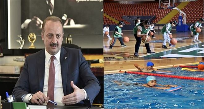 Okul bitti şimdi spor zamanı 