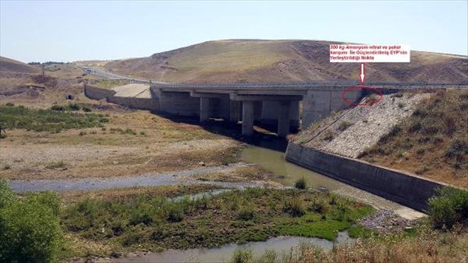 DİYARBAKIR- SİLVAN KARAYOLUNA TUZAKLANAN 300 KİLO PATLAYICI İMHA EDİLDİ