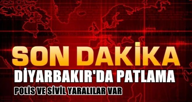 DİYARBAKIR´IN DİCLE İLÇESİ´NDE PATLAMA