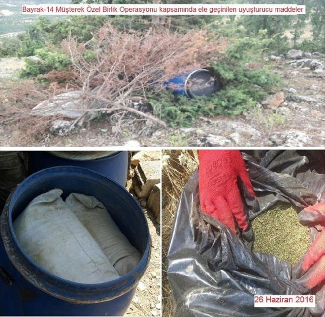LİCE´DE İKİ GÜNDE 27 MİLYONLUK ESRAR ELE GEÇİRİLDİ
