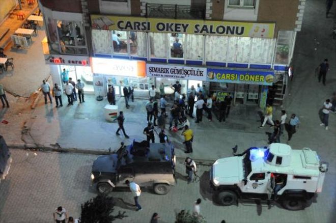 HAKKARİ´DE KAVGA GERGİNLİĞİ