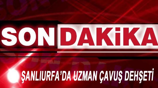ŞANLIURFA OTOGARI´NDA UZMAN ÇAVUŞ DEHŞETİ: 5 POLİS YARALI