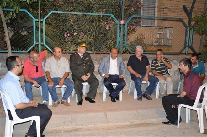 ŞEHİT ER ARSLAN´IN AİLESİNE TAZİYE ZİYARETİ