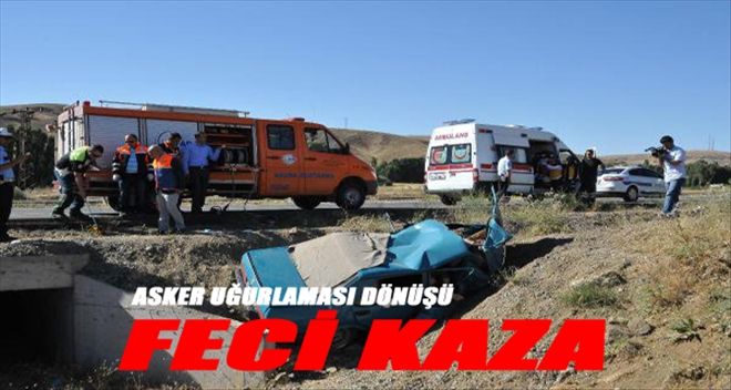 YOZGAT´TA OTOMOBİL ŞARAMPOLE DEVRİLDİ: 5 ÖLÜ 