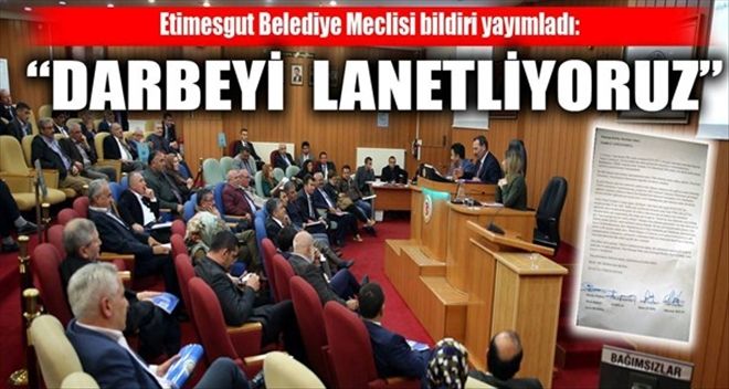 ?DARBEYİ LANETLİYORUZ?