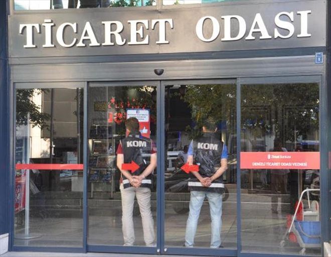 DENİZLİ TİCARET ODASI´NA POLİS OPERASYONU 