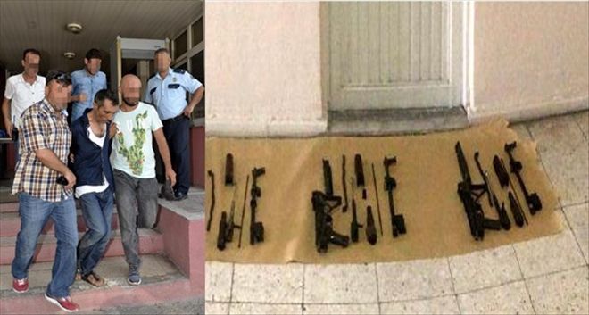 ADANA´DA 3 KALAŞNİKOF ELE GEÇİRİLDİ