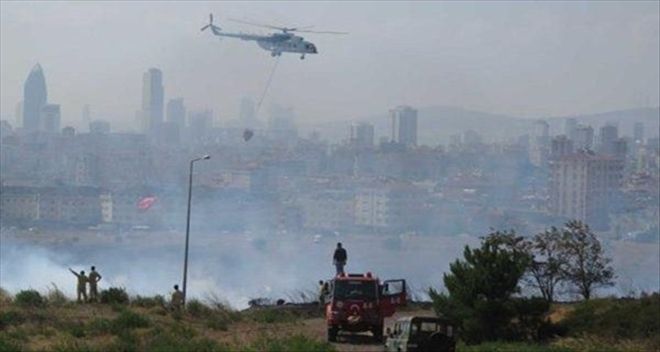 KENAN EVREN KIŞLASI´NDA YANGIN