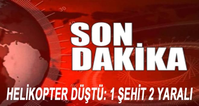 GİRESUN´DA ASKERİ HELİKOPTER DÜŞTÜ