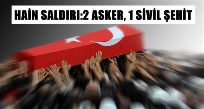 PKK´LI TERÖRİSTLER JANDARMA KARAKOLUNA  SALDIRDI