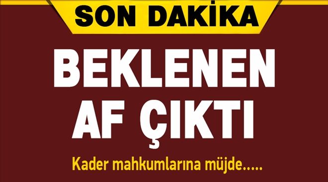 Af Çıktı, Özlem Bitiyor