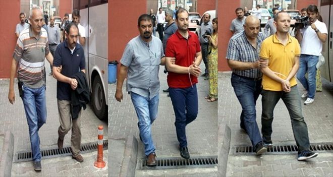 KAYSERİ´DE VALİLİK VE DHMİ ÇALIŞANI 11 KİŞİ ADLİYEYE SEVK EDİLDİ