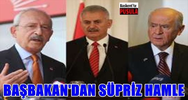 Başbakan Yıldırım, Kılıçdaroğlu ve Bahçeli ile bir araya gelecek
