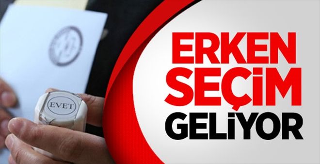 AKP´den erken seçim önerisi