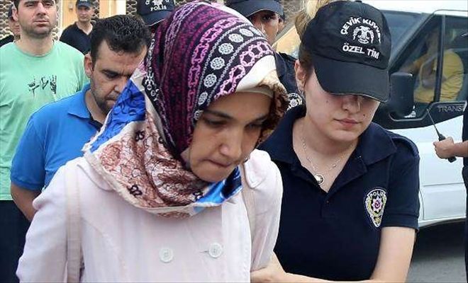 Mersin´de FETÖ´nün ´Abla´sı adliyeye sevk edildi