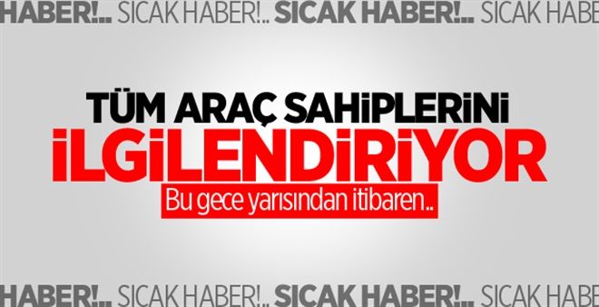 Motorin ve siyah ürünlere zam 