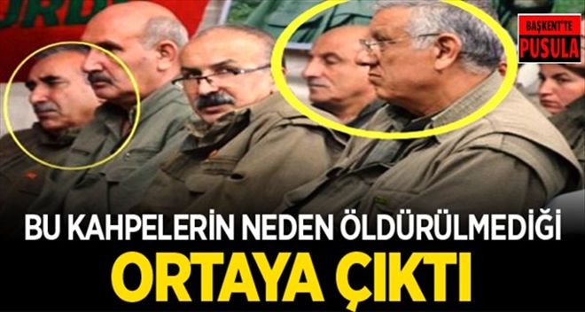 PKK´nın üst düzey yöneticilerinin neden öldürülemediği belli oldu