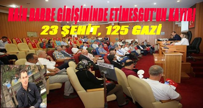 DARBEDE ETİMESGUT´UN KAYIBI 23 ŞEHİT, 125 GAZİ