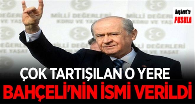 Adana´da Kenan Evren Bulvarı, Devlet Bahçeli Bulvarı oldu