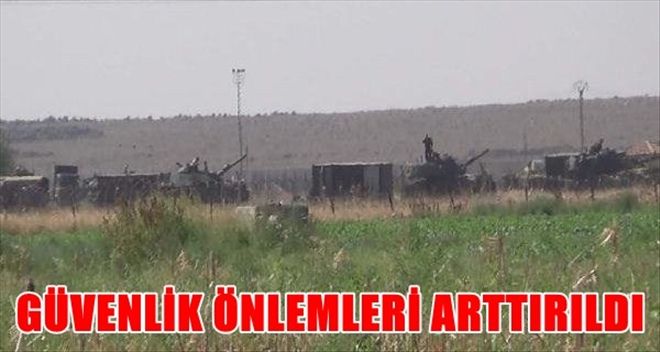 Kilis Sınırında Yoğun Önlem