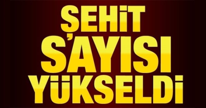 Tendürek´te Şehit Sayısı 10´a Yükseldi