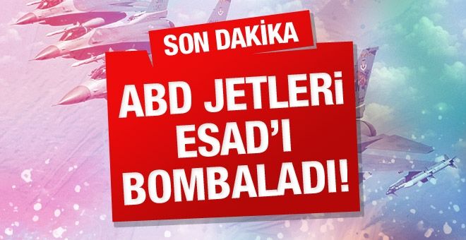 ABD jetleri Suriye ordusu vurdu! Onlarca asker öldü!