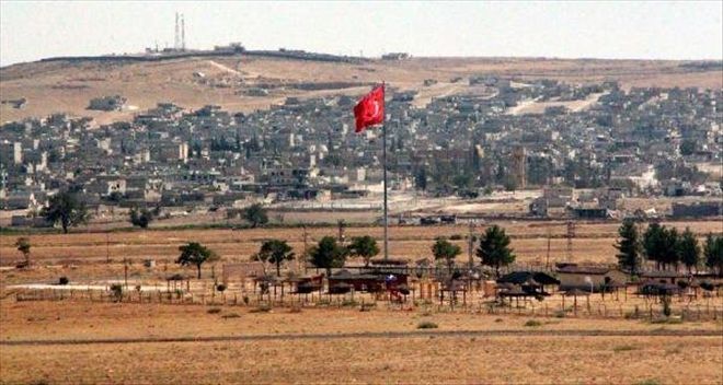 Kobani Sınırında Duvar Gerginliği
