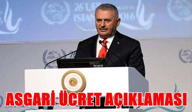 Başbakan´dan asgari ücret açıklaması