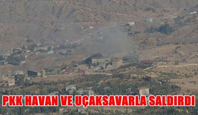 PKK´lı teröristler Derecik´te üs bölgelerine saldırdı