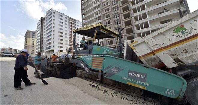 MAMAK´TA ALTYAPI ÇALIŞMALARI HIZ KESMİYOR