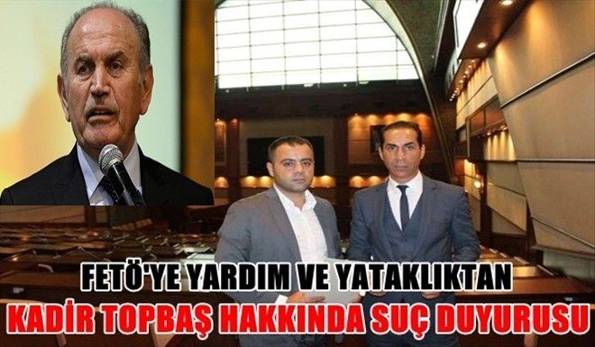 Kadir Topbaş hakkında suç duyurusunda bulundular