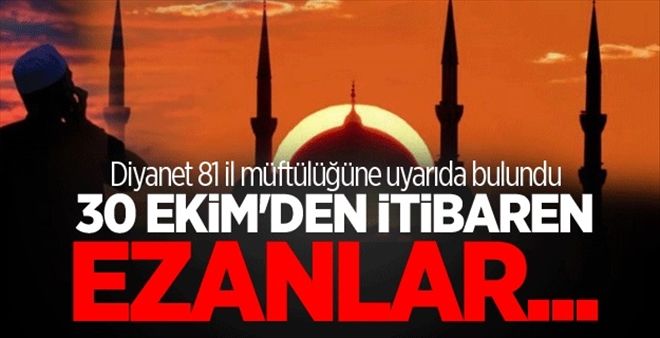 Diyanet Takvimine 