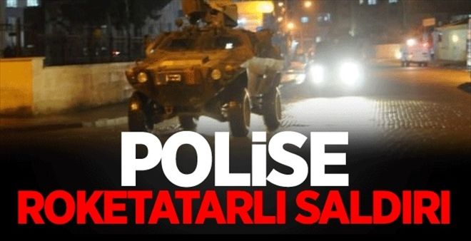 Siirt´te Polise Roketatarlı Saldırı!