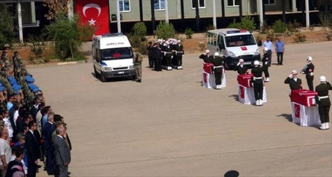 Mardin Şehitleri Törenle Memleketlerine Uğurlandı