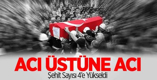Çaldıran´da Şehit Sayısı 4´e Yükseldi 