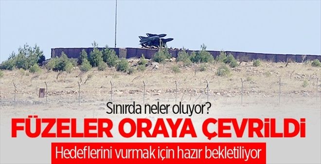 Gaziantep´teki ABD füzeleri Suriye´ye döndü