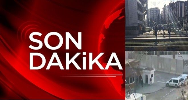 Gaziantep Emniyet Müdürlüğü önünde çatışma