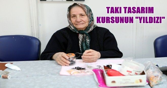 80 yaşında boncuklara hayat veriyor