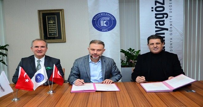 Kahramankazan Belediyesi çalışanlarının gözleri Dünyagöz´e emanet 