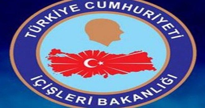 İçişleri Bakanlığı´nın  açıklaması