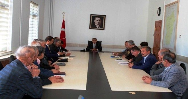GÜVENLİK TOPLANTISI YAPILDI