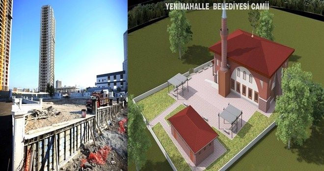 Mehmet Akif Ersoy sakinlerine belediyeden cami 